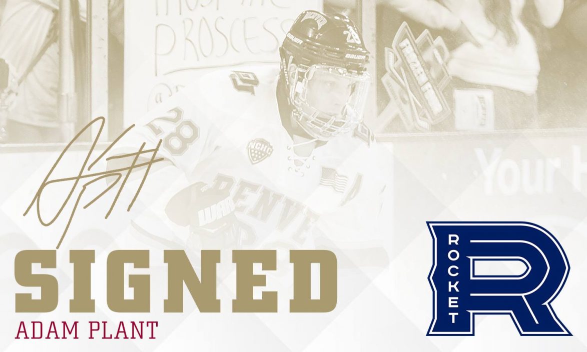 Adam Plant signs with AHL team, Laval Rocket! | Herolab